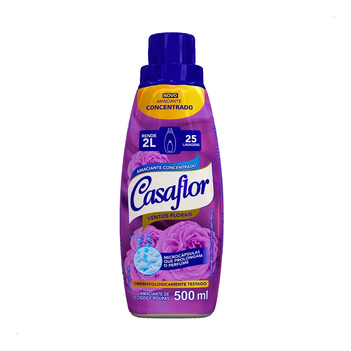Amaciante Casaflor Concentrado Vento Floral 500ml