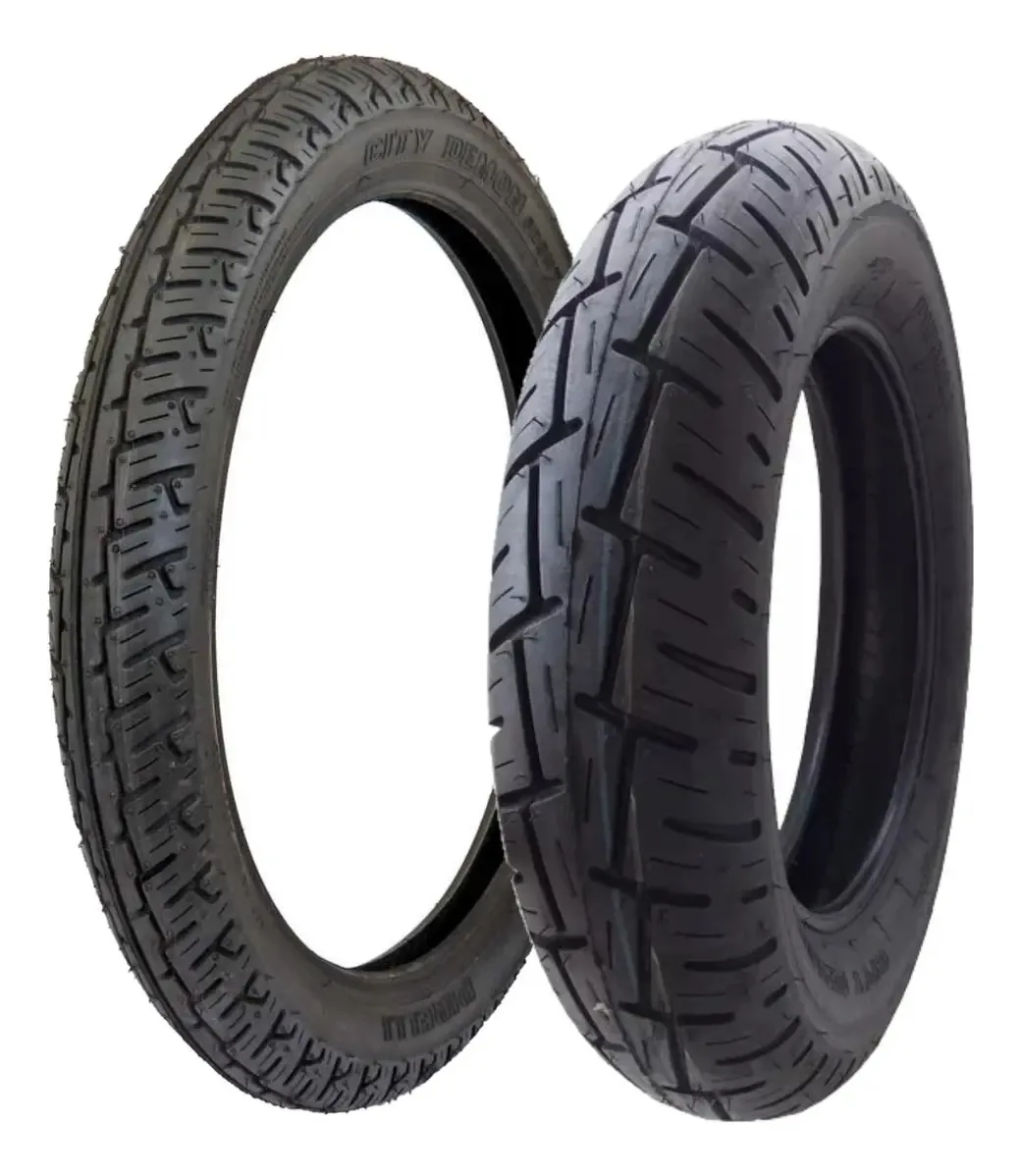 2 Pneus Moto 2.75-18 + 120/90-16 City Demon Pirelli