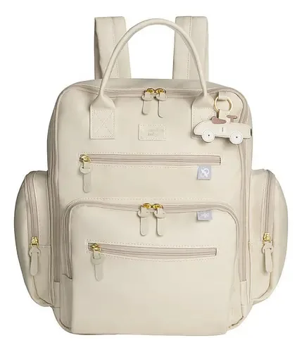 Mochila Maternidade Urban Carrinhos Marfim - Masterbag Baby