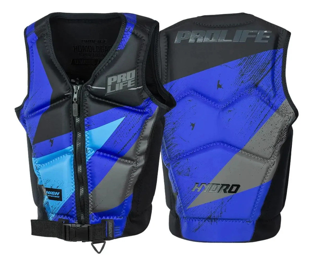 Colete Salva Vidas Prolife Hydro Citrus Twister Cor Azul Tamanho P