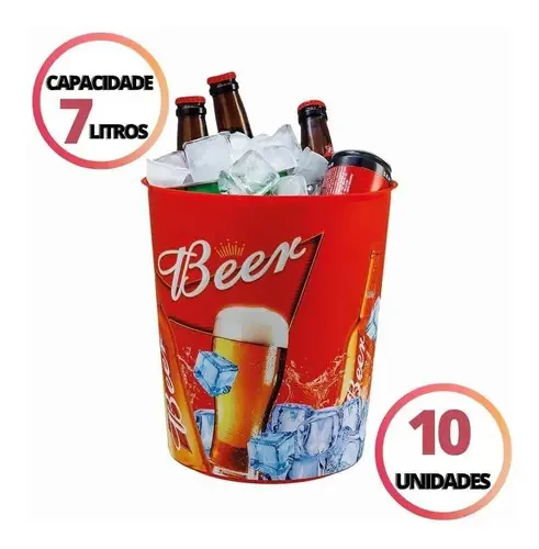 Un|001|balde 7l Cerv Verm