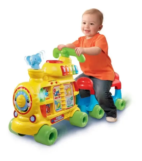 Andador Bebe Com Atividades Musical Trem Alfabeto - Vtech