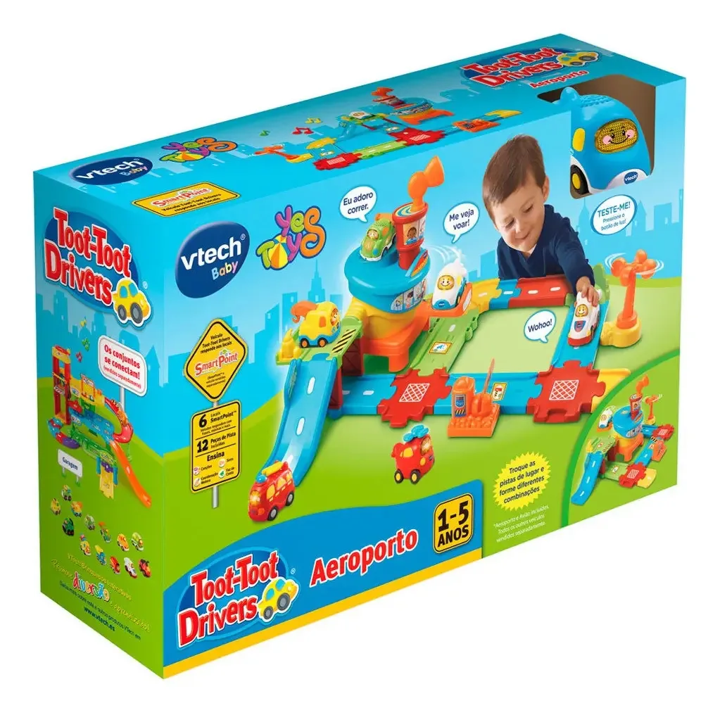 Brinquedo Conjunto De Pistas Toot Toot Drivers Aeroporto