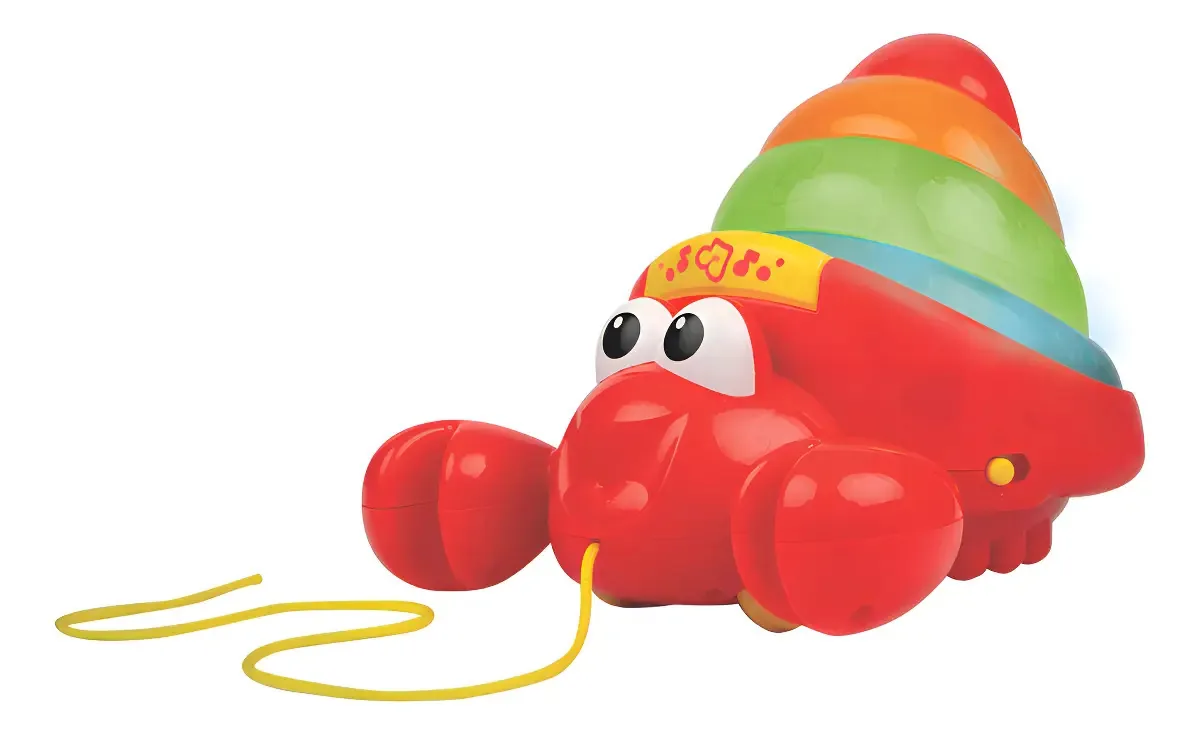Brinquedo Interativo Infantil Criança Amiguinho Caranguejo