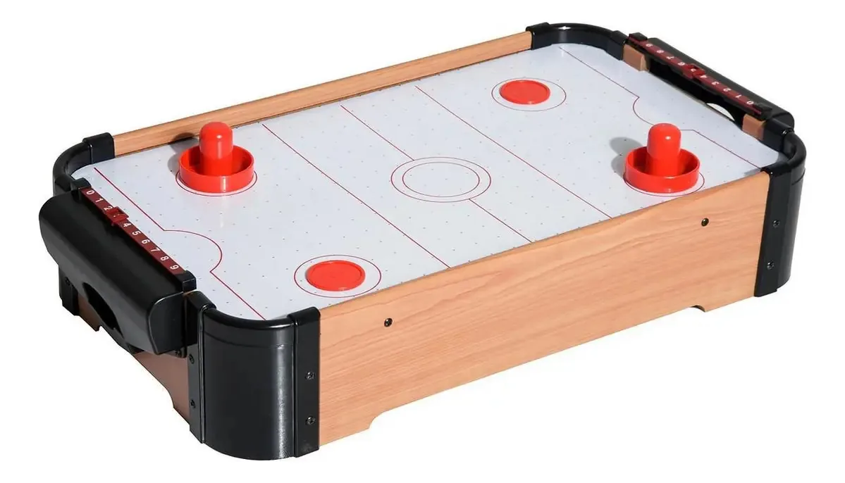 Air Hockey Rio Master Jogo Aero Game 51 X 31cm Com Disco