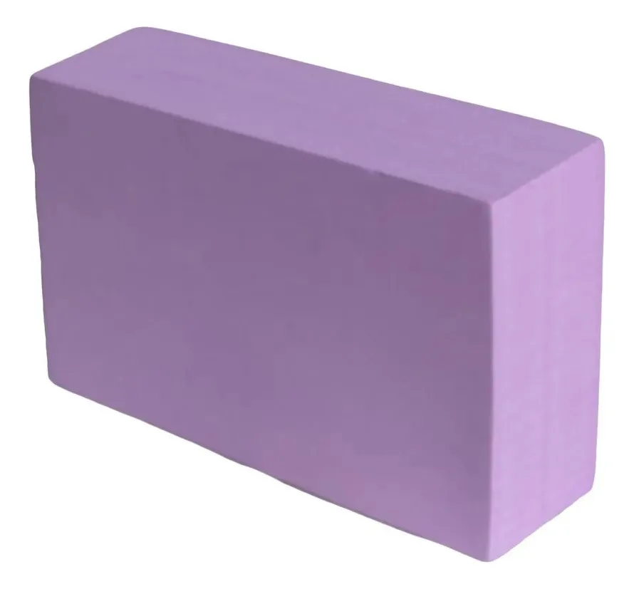 Bloco Para Yoga E Pilates T60n-rx Lilás Acte Sports Cor Violeta
