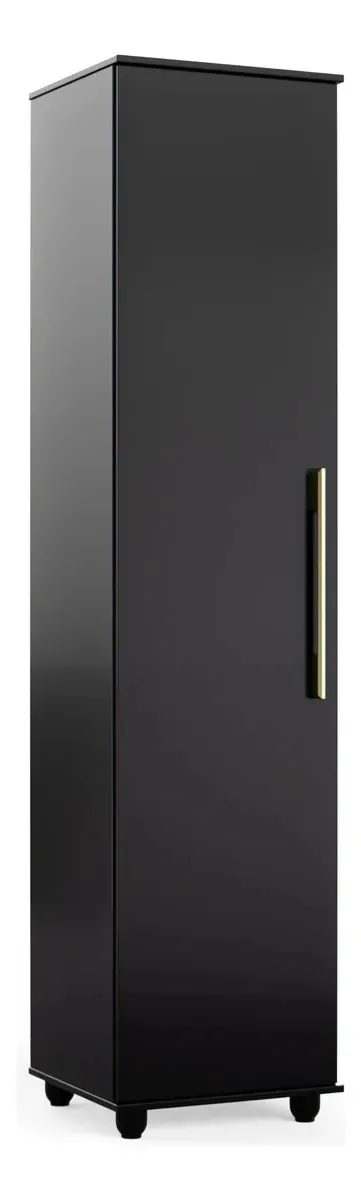 Armario Multiuso Organizador Cor Preto M Casa Moveis Br