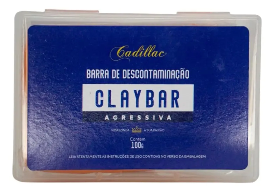 Barra De Descontaminação Claybar Barra De Argila 100g Cadillac