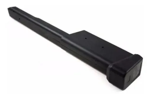 Magazine Estendido Airsoft Glock Cm030 E P226 Cm122 100 Bbs Preto 6 Mm