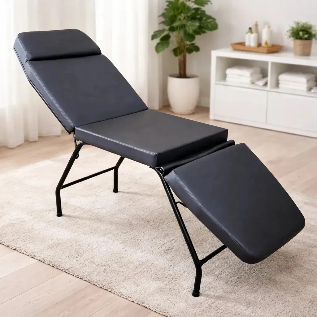 Maca 3 posições Reclinável Estética Massagem Tatuagem Depilação For-ty