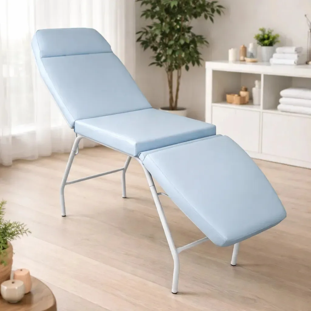 Maca Reclinável For-ty 3 Posições Estética Massagem Tatuagem Cor Tiffany