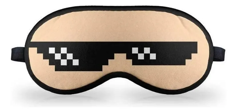 Máscara De Dormir Em Neoprene - Deal With It