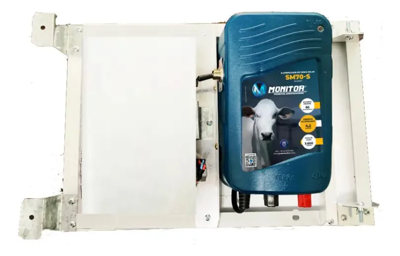 Eletrificador De Cerca Rural Solar Sm70-s