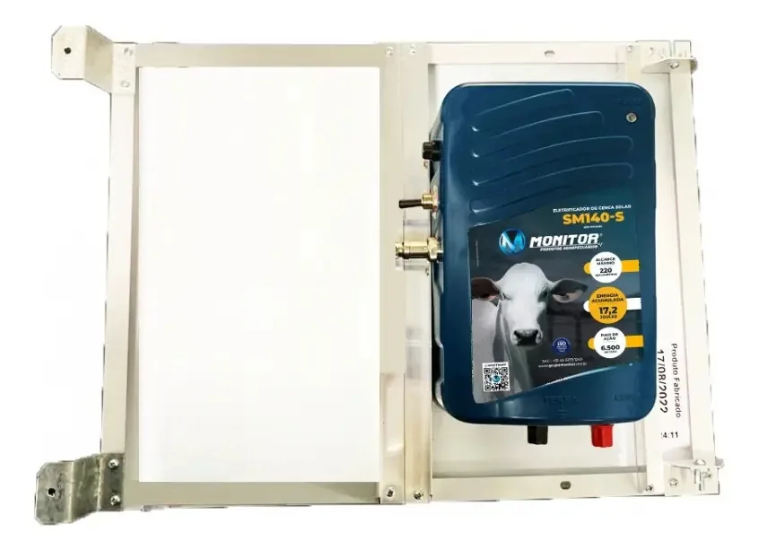 Eletrificador De Cerca Rural Solar Sm140-s