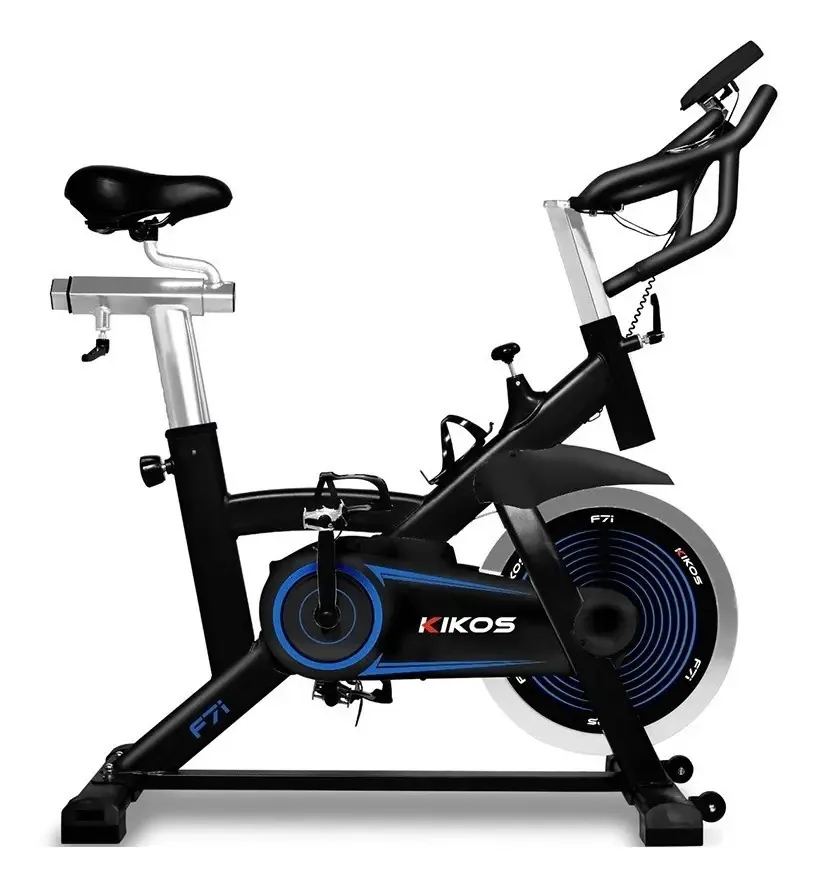 Bicicleta ergométrica Kikos F7i cor preto