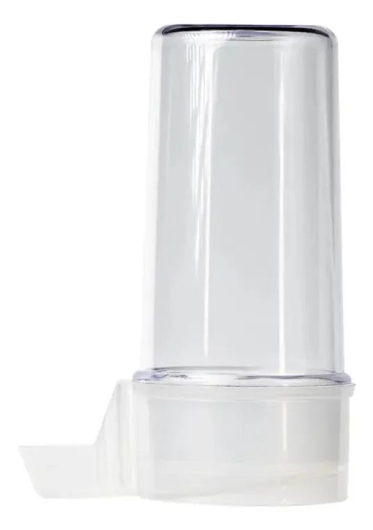 Bebedouro Plástico Transparente Malha Larga Toco Tucano 200ml