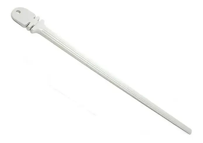 Ventura Poleiro Plast Grande 28cm Branco Un