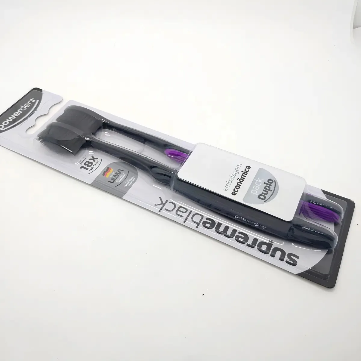Escova Dent Powedent 2un Supreme Black