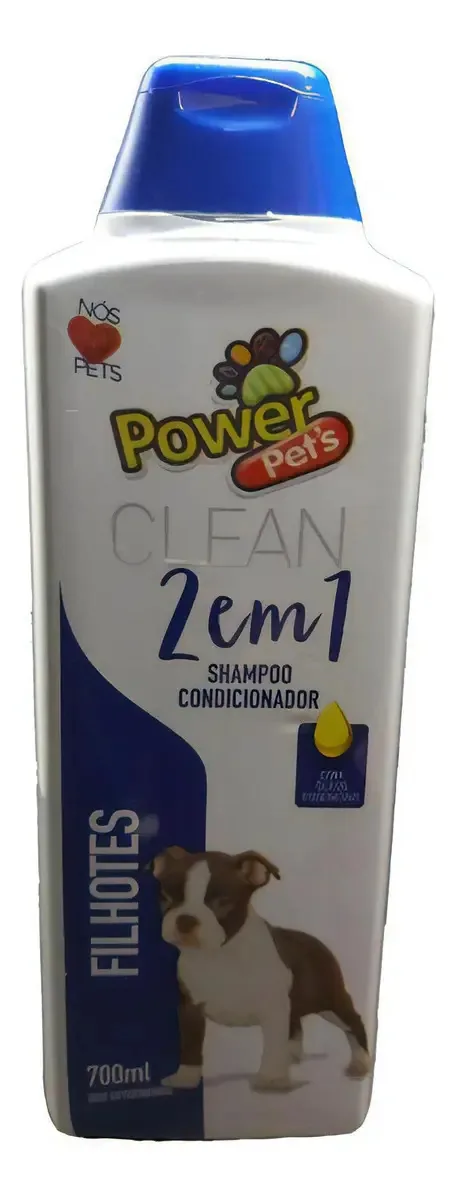 Shampoo Powerpets Filhote 2x1 700ml