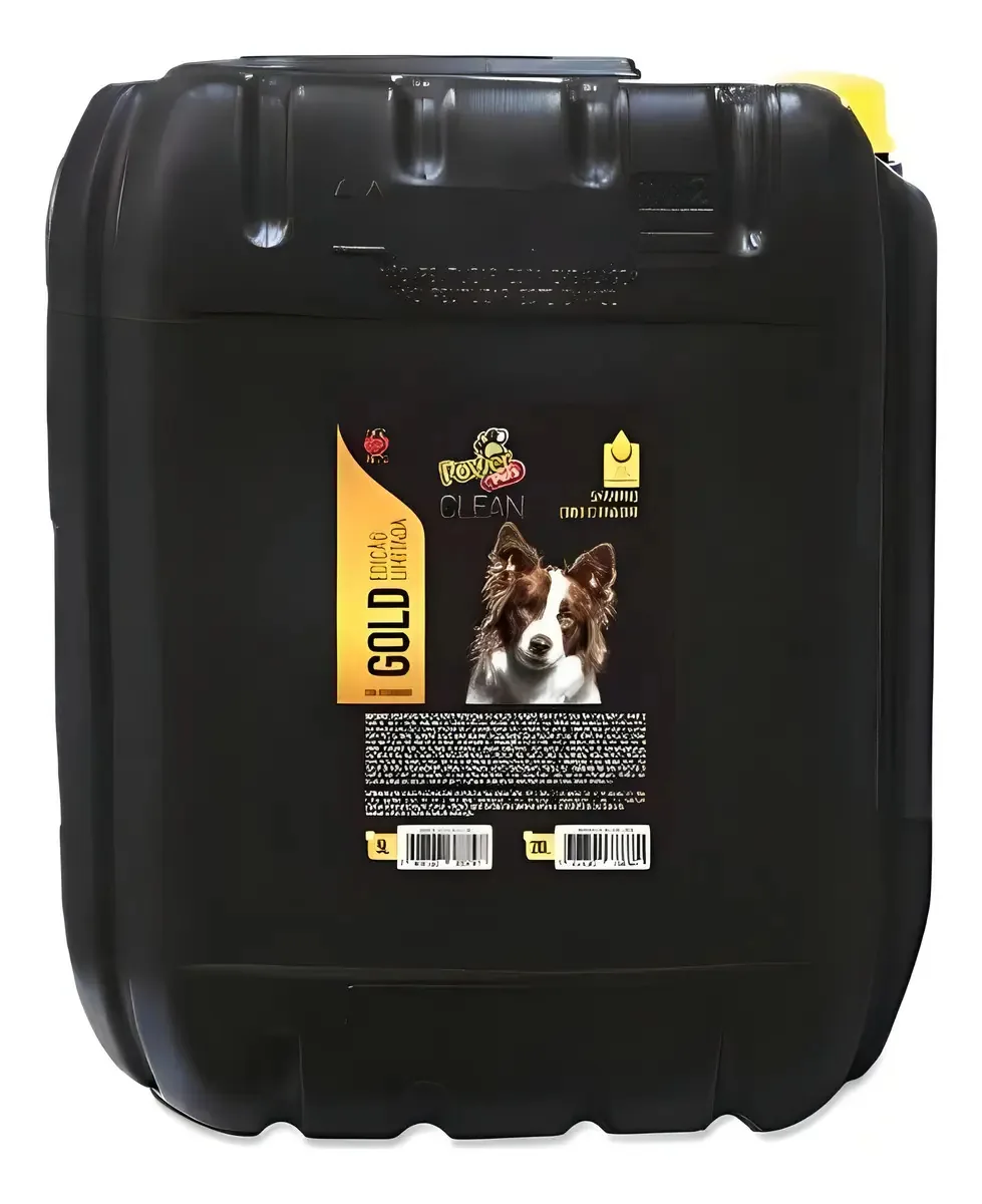 Shampoo Profissional Cães Pet Shop Power Pet´s Gold 20lts