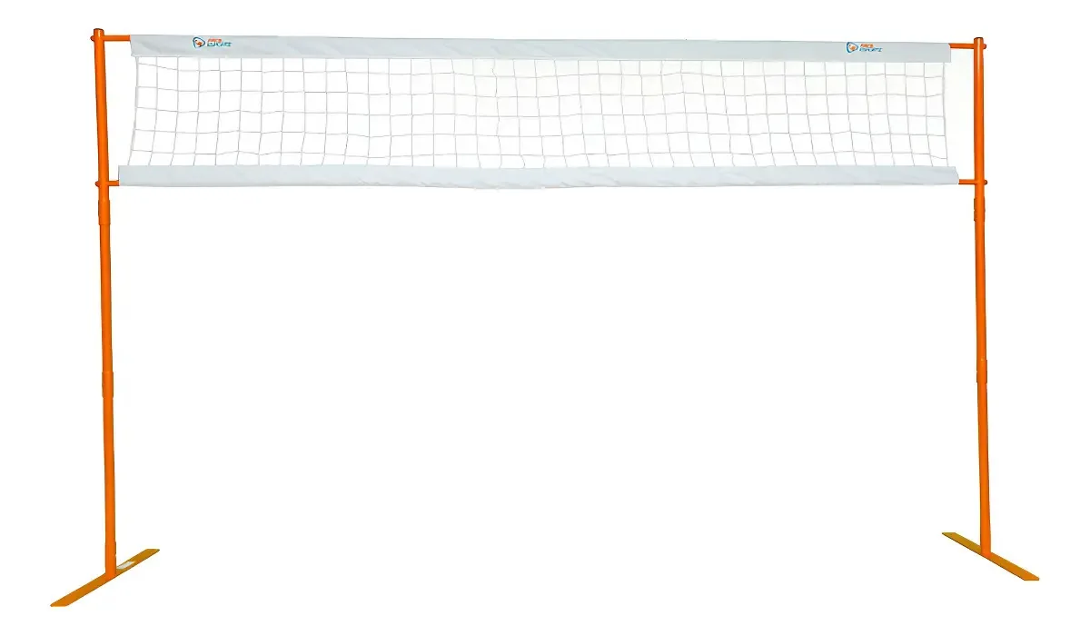 Kit Mini Vôlei Portátil Fácil Esporte Rede Náilon 3m Amador