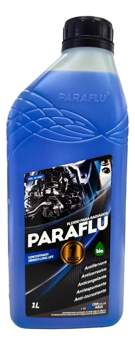 Aditivo Radiador Paraflu Azul Bio Híbrido Concentrado