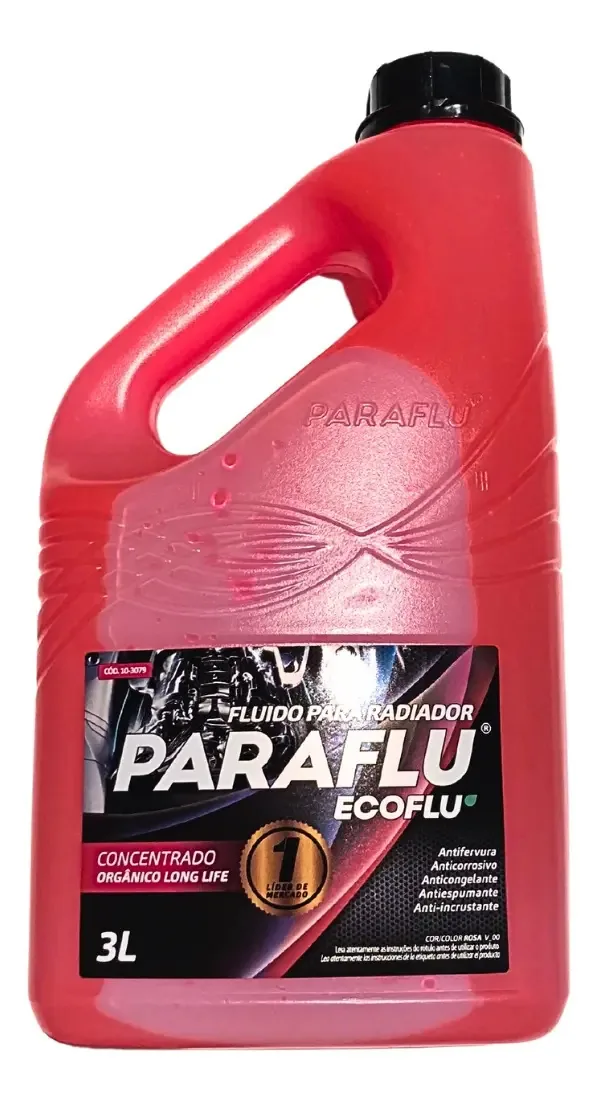Aditivo Paraflu Concentrado 3 Litros Rosa
