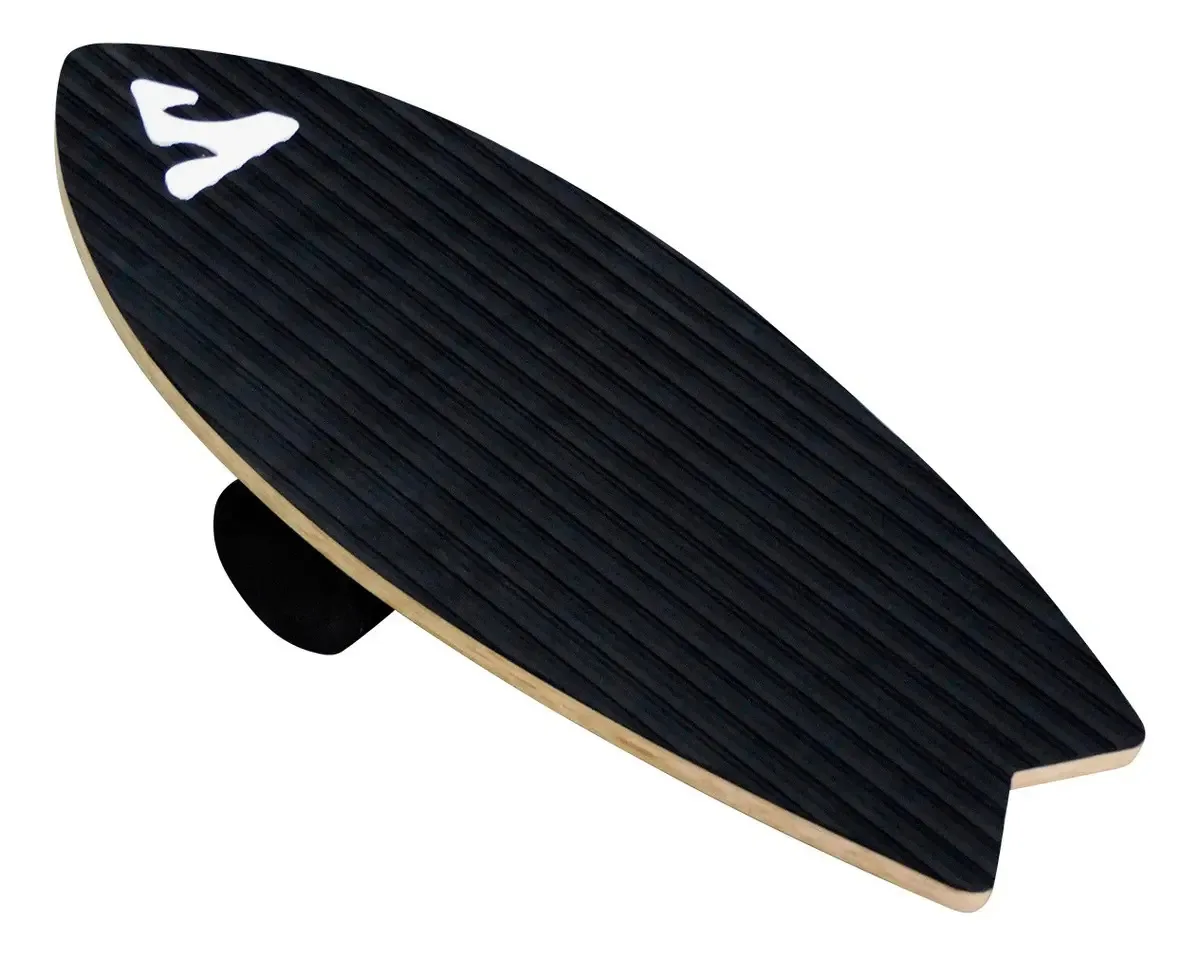 Prancha De Equilíbrio Com Deck Treino Funcional Surf Fortalecimento Equilíbrio Balance Board Fisioterapia Reabilitação Equipamento Funcional Performance - Soulfins