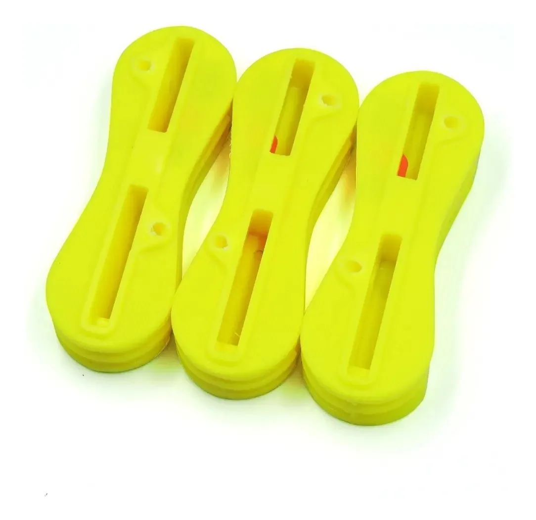 Copinho De Quilhas Padrão Fcs2 Prancha Surf Shaiper Cor Amarelo