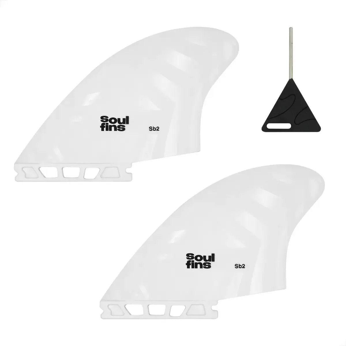 Biquilha Par De Quilhas Laterais Future Fish 2 Quilhas Retro