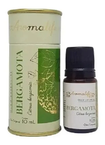 Óleo Essencial Bergamota 10ml Aromalife Aromaterapia