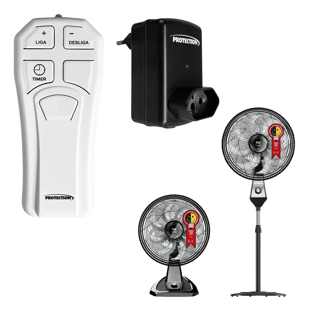 Controle Remoto Universal P/ Ventiladores De Mesa E Pedestal