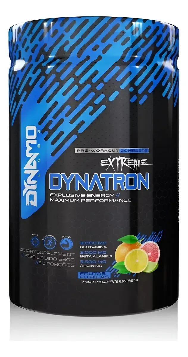 Dynatron Extreme Sabores Variáveis 630g Dynamo Labz Sabor Frutas cítricas