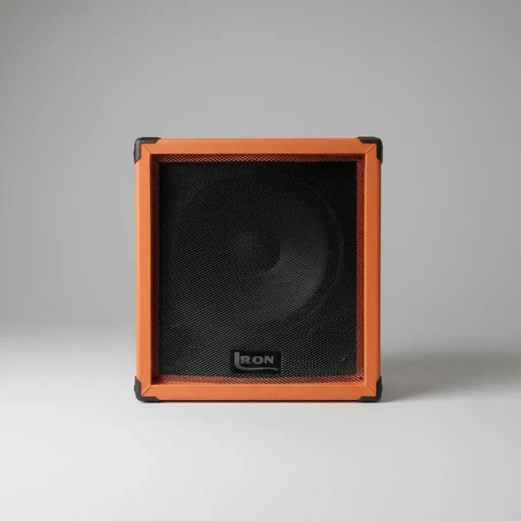 Cubo E-Sound Iron 260CB Amplificador Baixo Transistor 150W 15 Pol Laranja