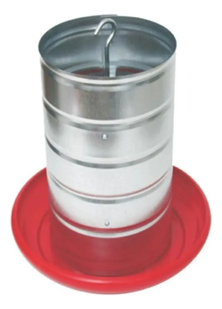 Comedouro Tubular Frango Galinha Aves Pintinho 10kg - Granja