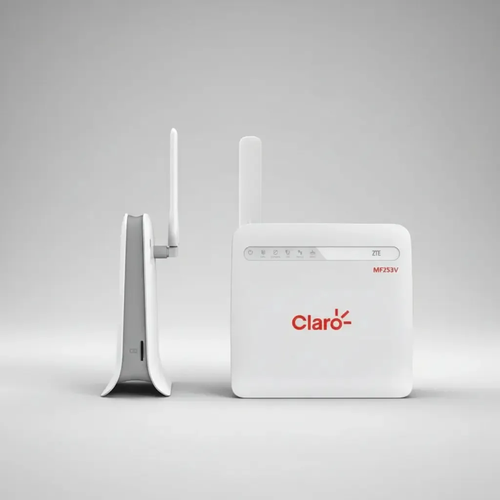 Modem Roteador 3g 4g Zte Mf253v 300mbps Cor Branco