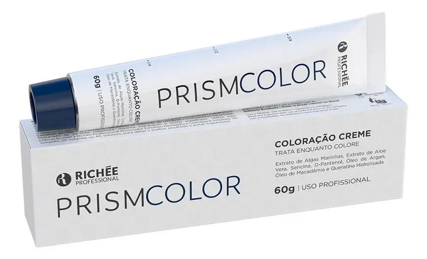 Coloracao Individual Permanente Richee Prismcolor 0.1 Cinza 1un