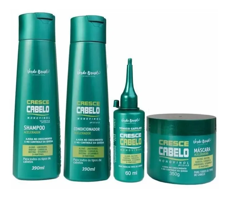 Kit Cresce Cabelo