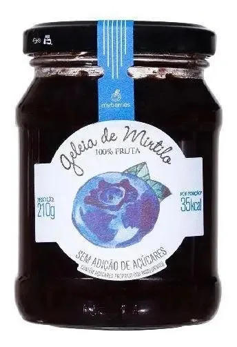 Geleia Mirtilo So Fruta 210g