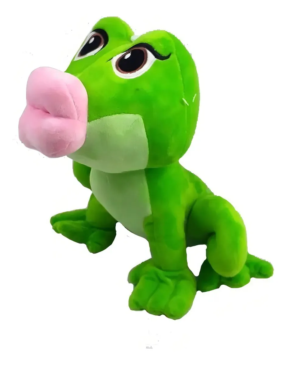 Sapinha Beijoqueira Noiva C Véu 32 Cm Casamento Sapo Pelúcia