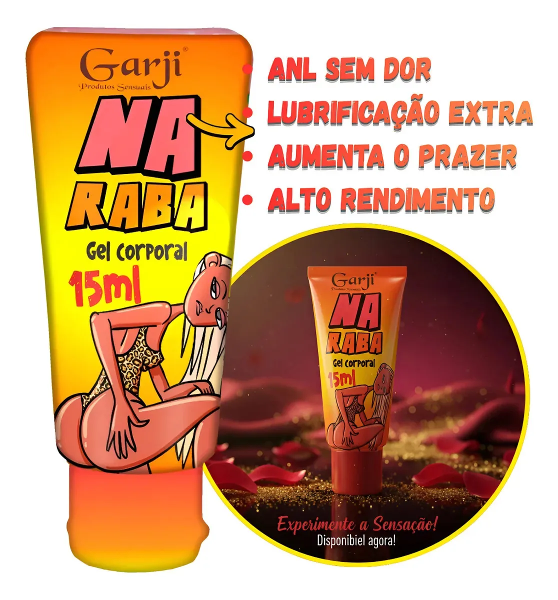 Na Raba Gel Dessensibilizante Anal 15ml