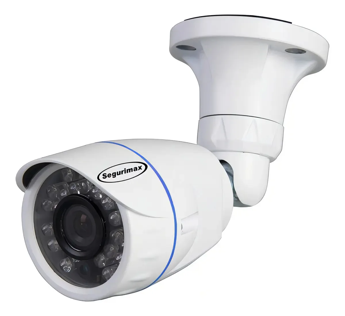 Camera Segurança Full Hd 2.0mp, 3.6m Segurimax Cor Branco