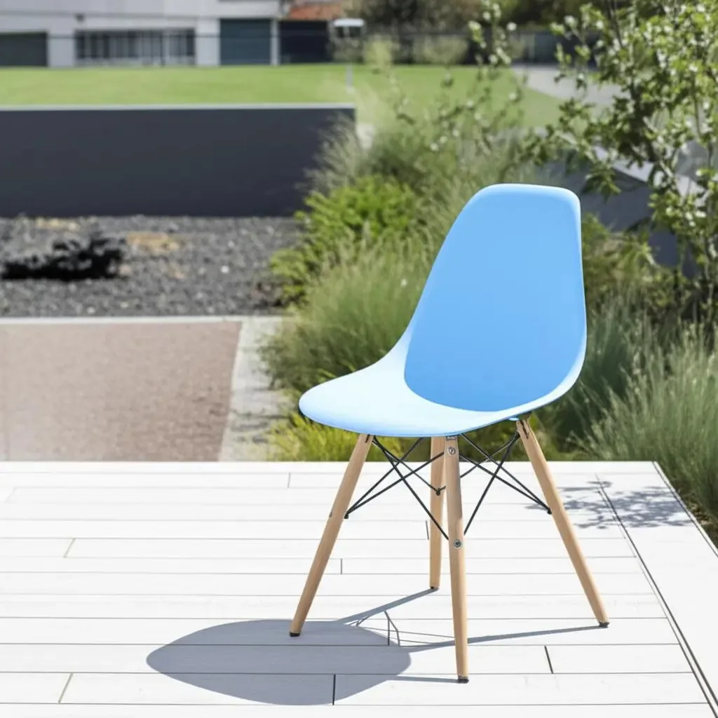 Cadeiras Infantil Dkr Azul - Or Design
