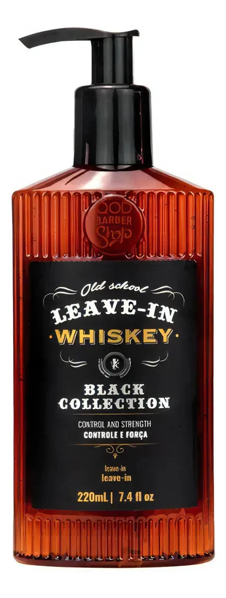 Leave-in Whiskey 220ml | Proteção E Força | Qbs
