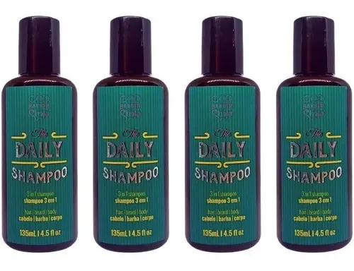 4 Shampoos The Daily 135 Ml - Qod Barber Shop
