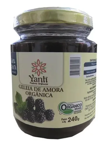 Geleia De Amora Orgânica 240g - Yanti