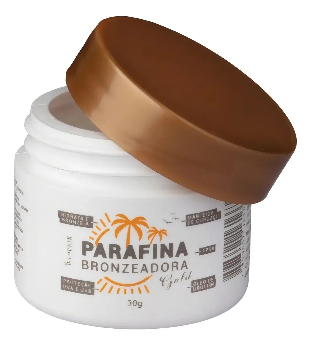 Parafina Bronzeadora Gold 30g - Fps8