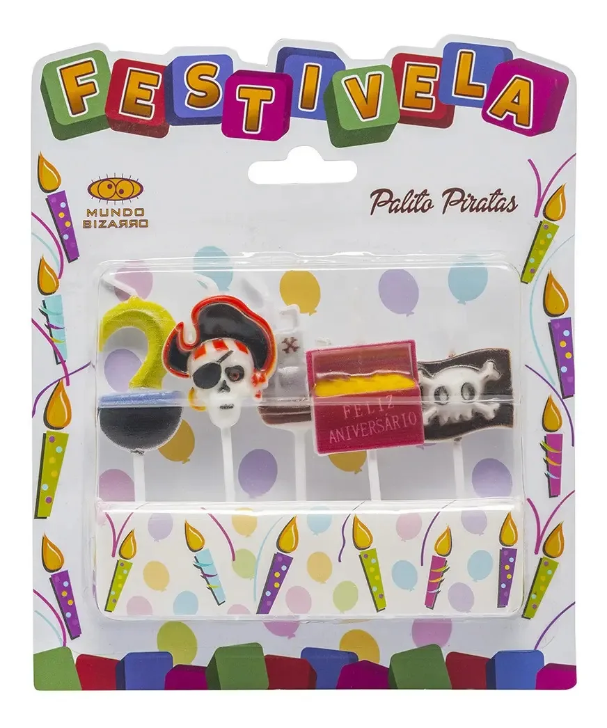 Festivelas Palito Piratas