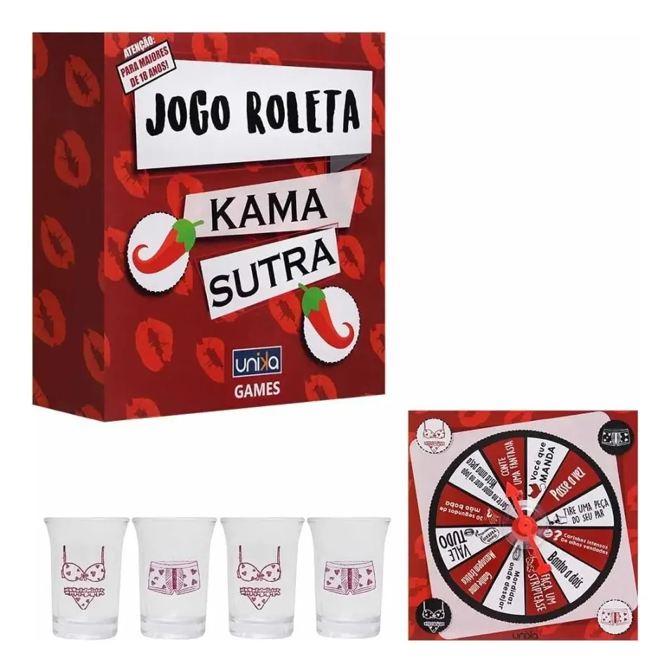 Jogo Roleta Kama Sutra Com Shots