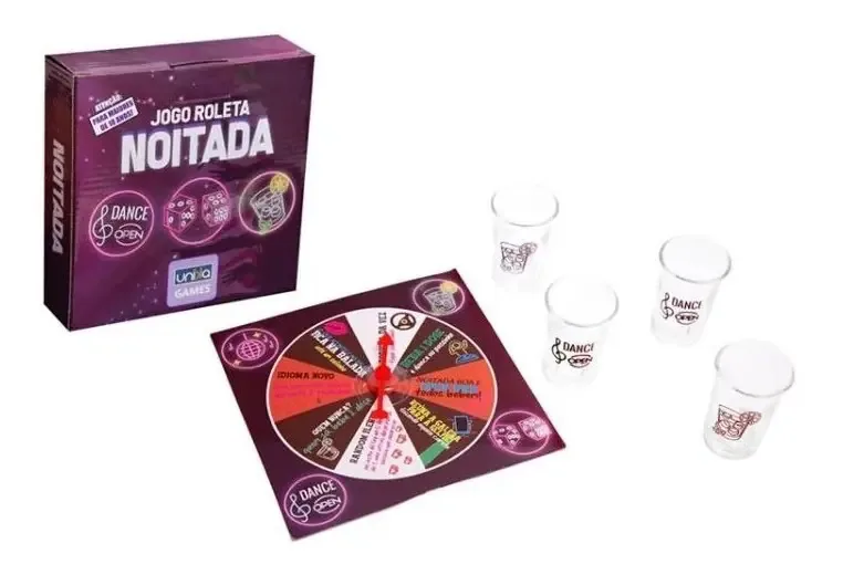 Jogo Roleta Noitada - Dance E Open 18+ Unika